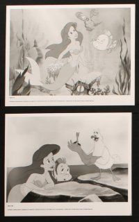 1x122 LITTLE MERMAID presskit w/ 11 stills '89 images of Ariel & cast, Disney underwater cartoon!