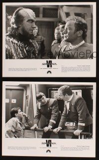 1x175 STAR TREK VI presskit w/ 7 stills '91 cool sci-fi images, The Undiscovered Country!