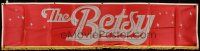 1y017 BETSY 23x94 cloth banner '77 from the novel by Harold Robbins!
