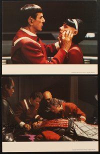 1y071 STAR TREK VI set of 8 11x14 color litho prints '91 William Shatner, Leonard Nimoy, cool!