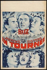 1z514 ARGENTINE NIGHTS Belgian '40s The Ritz Brothers, The Andrews Sisters!