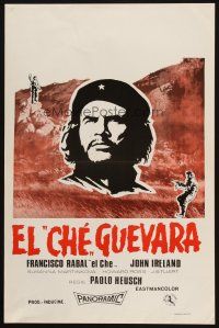 1z567 EL CHE GUEVARA Belgian '68 Paolo Heusch, Francisco Rabal as El Che Guevara!