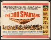 1z004 300 SPARTANS 1/2sh '62 Richard Egan, the mighty battle of Thermopylae!