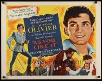 1z021 AS YOU LIKE IT 1/2sh R49 Sir Laurence Olivier in William Shakespeare's romantic comedy!