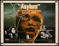 1z022 ASYLUM 1/2sh '72 Peter Cushing, Britt Ekland, written by Robert Bloch, horror!