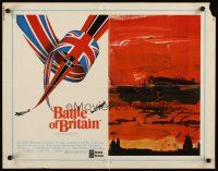 1z029 BATTLE OF BRITAIN 1/2sh '69 all-star cast in historical World War II battle!
