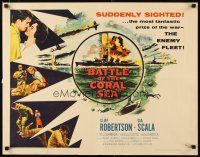 1z030 BATTLE OF THE CORAL SEA style A 1/2sh '59 Robertson, most decisive battle in naval history!