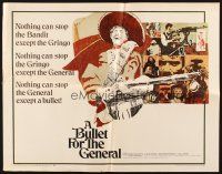 1z065 BULLET FOR THE GENERAL 1/2sh '68 spaghetti western, a bullet doesn't care who it kills!