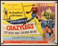 1z100 CRAZYLEGS style B 1/2sh '53 Elroy Hirsch & the Los Angeles Rams football players!