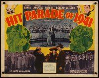 1z181 HIT PARADE OF 1941 style B 1/2sh'40 Frances Langford & Kenny Baker sing out in glorious melody
