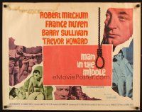 1z270 MAN IN THE MIDDLE 1/2sh '64 Robert Mitchum, France Nuyen, Barry Sullivan, Trevor Howard!