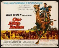 1z323 ONE LITTLE INDIAN revised 1/2sh '73 Disney, artwork of James Garner riding on camel!