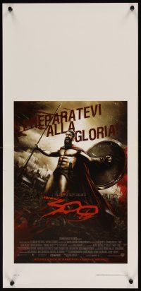 1z761 300 Italian locandina '06 Zack Snyder directed, Gerard Butler, prepare for glory!