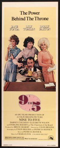 2a032 9 TO 5 insert '80 Dolly Parton, Jane Fonda & Lily Tomlin w/tied up Dabney Coleman!
