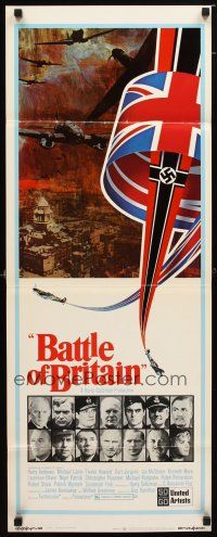 2a081 BATTLE OF BRITAIN insert '69 all-star cast in historical World War II battle!