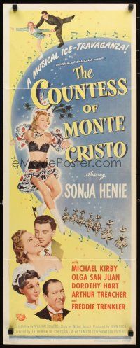 2a162 COUNTESS OF MONTE CRISTO insert '48 ice skater Sonja Henie in her last Hollywood film!