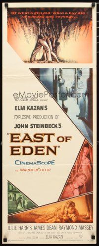 2a201 EAST OF EDEN insert '55 first James Dean, John Steinbeck, directed by Elia Kazan!