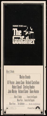 2a257 GODFATHER insert '72 Marlon Brando & Al Pacino in Francis Ford Coppola crime classic!