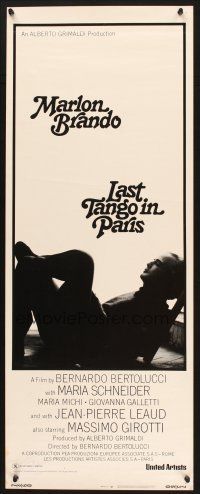 2a378 LAST TANGO IN PARIS insert '73 Marlon Brando classic, directed by Bernardo Bertolucci!