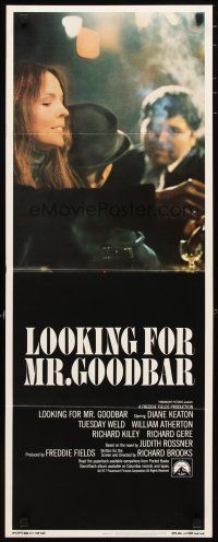 2a397 LOOKING FOR MR. GOODBAR int'l insert '77 Diane Keaton, directed by Richard Brooks!