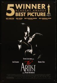 2b061 ARTIST DS Academy awards 1sh '11 Jean Dujardin, Berenice Bejo, James Cromwell!