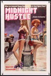 2e262 MIDNIGHT HUSTLE linen 1sh '78 this is what innocent young teens do in their spare time!