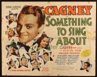 2g071 SOMETHING TO SING ABOUT 1/2sh '37 c/u of James Cagney + portraits of ten other stars!