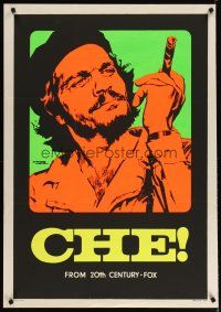 2g189 CHE Italian 1sh '69 rare different art of Omar Sharif as Guevara by Nistri!