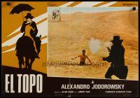 2g205 EL TOPO Italian photobusta '74 Alejandro Jodorowsky Mexican bizarre cult classic!