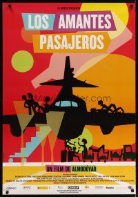 2g092 I'M SO EXCITED Spanish '13 Pedro Almodovar, wacky comedy art with airplane by Mariscal!