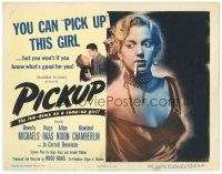 2h045 PICKUP TC '51 one of the very best bad girl images, sexy smoking Beverly Michaels!
