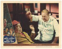 2k266 ABBOTT & COSTELLO MEET THE INVISIBLE MAN LC #4 '51 Paul Maxey tries to hypnotize Lou!
