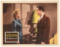 2k279 ALL ABOUT EVE LC #8 '50 close up of Celeste Holm staring at Hugh Marlowe!