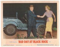 2k294 BAD DAY AT BLACK ROCK LC #7 '55 Spencer Tracy finds that Anne Francis has led him into trap!