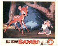 2k297 BAMBI LC R57 Walt Disney cartoon deer classic, Bambi w/Thumper!