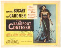 2k082 BAREFOOT CONTESSA TC '54 full-length sexy art of World's Most Beautiful Animal Ava Gardner!