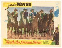 2k035 NEATH THE ARIZONA SKIES LC #5 R48 Yakima Canutt & five tough cowboys lined up on their horses