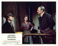 2k052 SHOOTIST LC #4 '76 Lauren Bacall between John Wayne & Ron Howard, Don Siegel western!