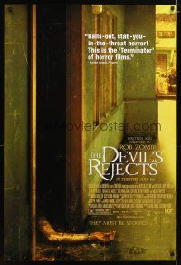 2m203 DEVIL'S REJECTS advance 1sh '05 Rob Zombie directed, they must be stopped!