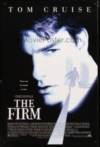 2m270 FIRM 1sh '93 image of Tom Cruise on the run, Sydney Pollack directed, lawyers!