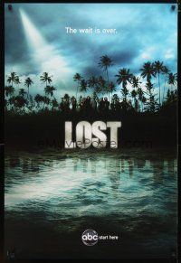 2m457 LOST TV 1sh '08 Matthew Fox, Evangeline Lilly, great image of cast, the wait is over!
