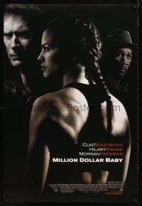 2m497 MILLION DOLLAR BABY advance DS 1sh '04 Clint Eastwood, boxer Hilary Swank, Morgan Freeman