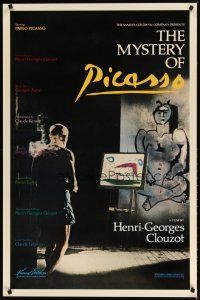 2m520 MYSTERY OF PICASSO 1sh R86 Le Mystere Picasso, Henri-Georges Clouzot & Pablo!