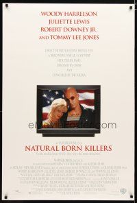2m526 NATURAL BORN KILLERS DS 1sh '94 Oliver Stone, Woody Harrelson, Juliette Lewis