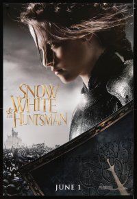 2m681 SNOW WHITE & THE HUNTSMAN June 1 style teaser 1sh '12 cool image of Kristen Stewart!