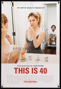 2m750 THIS IS 40 advance DS 1sh '12 Paul Rudd, Leslie Mann, Judd Apatow directed!