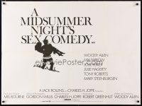 2p510 MIDSUMMER NIGHT'S SEX COMEDY British quad '82 Woody Allen, Mia Farrow, Jose Ferrer