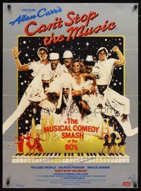 2p656 CAN'T STOP THE MUSIC English Danish '80 The Village People, Steve Guttenberg & Bruce Jenner!