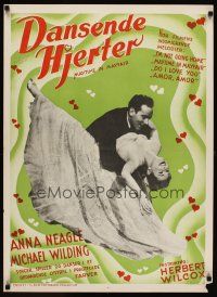 2p697 MAYTIME IN MAYFAIR Danish '50 Anna Neagle, Michael Wilding, a sparkling romantic musical!