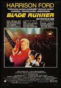2p247 BLADE RUNNER Finnish '82 Harrison Ford, replicant Rutger Hauer, Sean Young!